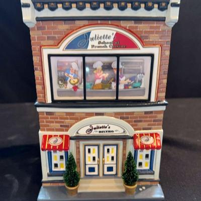 Dept 56 The Original Snow Village Gift Set Juliette‘s School Of French Cuisine