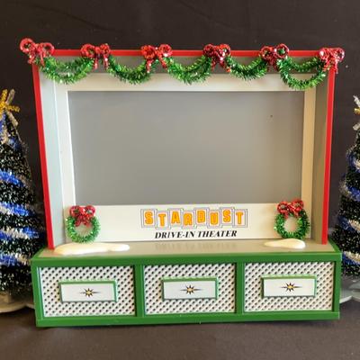 Dept.56- Original Snow Village, “Drive-In Theater, Stardust Refreshment Stand”