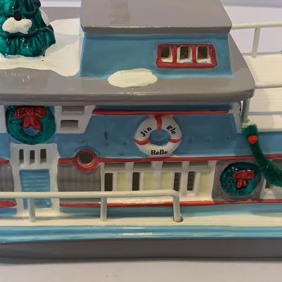 Dept 56 “The Original Snow Village” “The Jingle Bell Houseboat” And More!