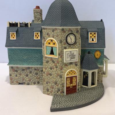 Dept.56-Seasons Bay-Bay Street Shops, Sign, Garden Cart, Back From The Orchards & More Accessories 