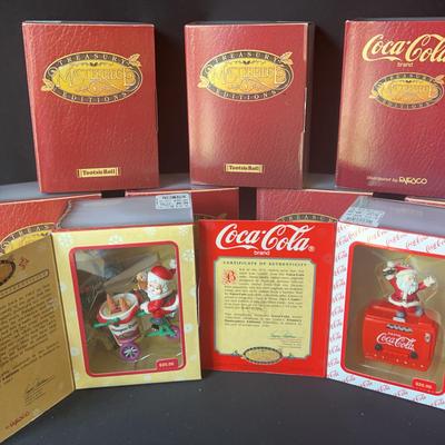 Enesco Masterpiece Edition Christmas Ornaments Lot 2