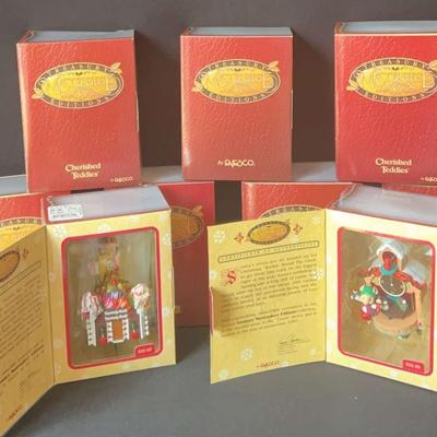 Enesco Masterpiece Edition Christmas Ornaments Lot 1