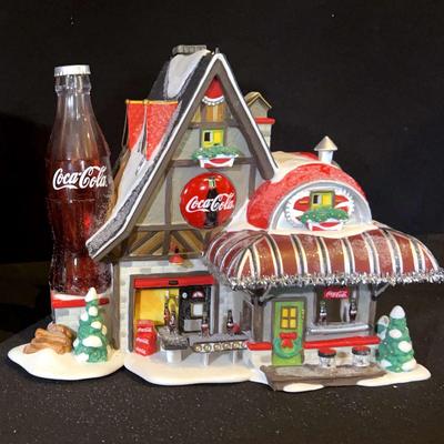 Department 56 N. Pole Series, Coca-Cola, Fizz Factory and Accessories