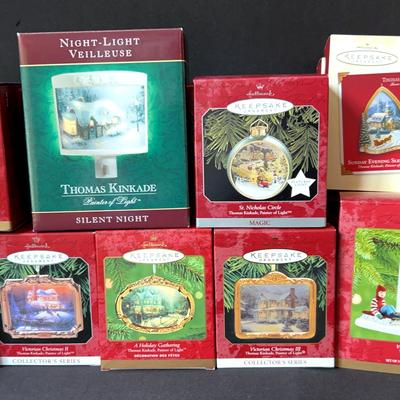 Hallmark Keepsake Ornaments - Kinkade 
