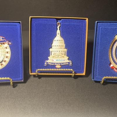 State Of Texas Capitol Ornaments : 2004 - 2006