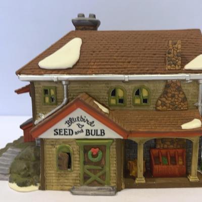 Dept.56-New England Village-Bluebird Seed& Bulb, Jannes Mullet Amish Barn, East Willet Pottery& More