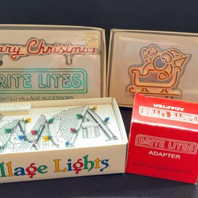 Dept 56 The Original Snow Village, Brite Lights Collection And More!