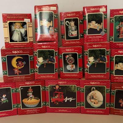 Enesco Treasury Of Christmas Ornaments -Lot 1