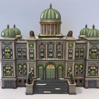 Dept. 56-Heritage Village Christmas In The City “The Capitol” “Riverside Row Shops” “Ivy Terrace”