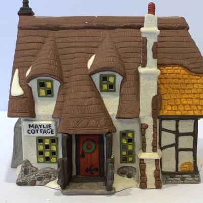 Dept.56-Dickens Village(Oliver Twist) Maylie Cottage, Brownlow House,Fagin’s Hide-A-Way & More