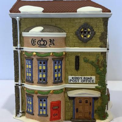 Dept.56-Dickens’ Village-King Road Post Office,Mermaid Fish Shoppe,Wrenbury Baker, & More