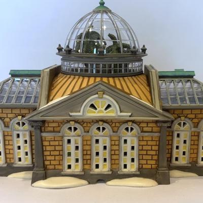 Dept.56-Dickens’ Village-Margrove Orangery, Victorian Father Christmas & Gazebo