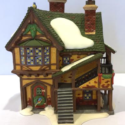 Dept.56-Dickens Village- Wingham Lane Parrot Seller, Blenham Street Bank, Gather Harness  & More