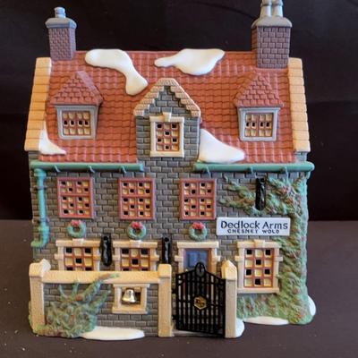  Dept.56-Heritage Village-“ Deadlock Arms, Sir John Falstaff Inn”