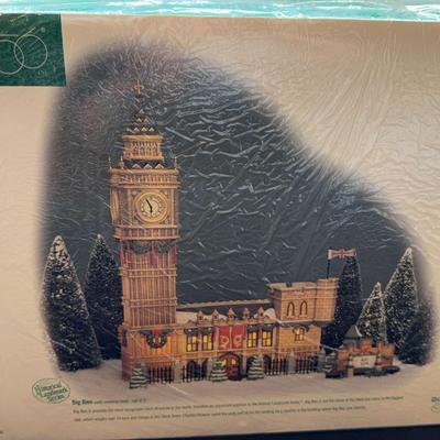 Dept 56 The Dickens Village Series, Historical Landmark Series, Big Ben New In Box