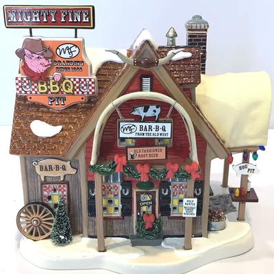 Dept 56 “The Original Snow Village” “Mighty Fine BBQ” And More!