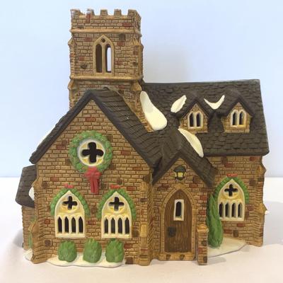 Dept. 56- Dickens’ Villages (Churches) Dudden Cross, Knottinghill, Old Michael’s, Ivy Glen  