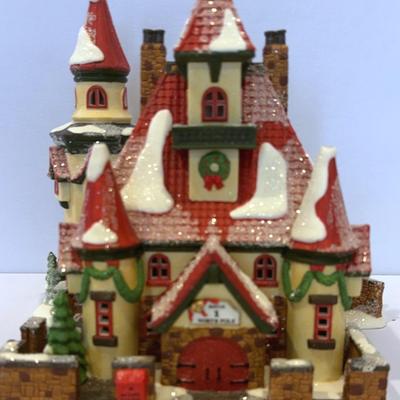 Dept.56-North Pole-Route1, North Pole, Santa’s Light Shop, North Pole Dolls& Santa’s Bear Works 