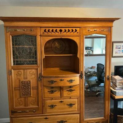 Solid Wood Armoire