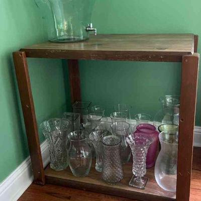 Table and vases