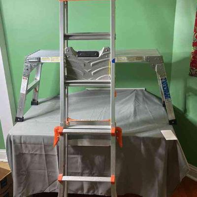 Step ladder and step platform