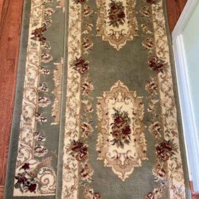 Aubusson rug runners