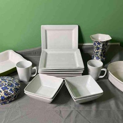 Contempory serving ware