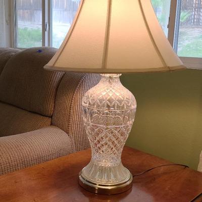Glass Table Lamp