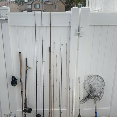 Shakespeare And Penguin Fishing Rods And Net