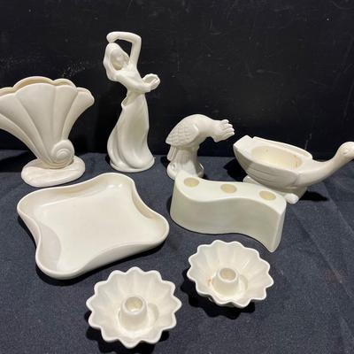 Vintage Red Wing Art Deco Cream Collection