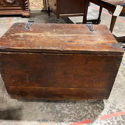 Antique Primitive Chest 