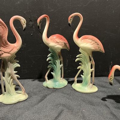 Brad Keeler Flamingos Mid-20th Century Cali Pottery + More