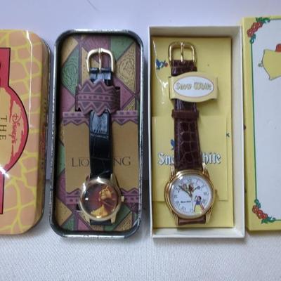Disney Snow White, The Lion King Watches