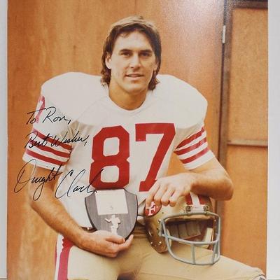 #87 Dwight Clark San Francisco 49'ers 1979-87