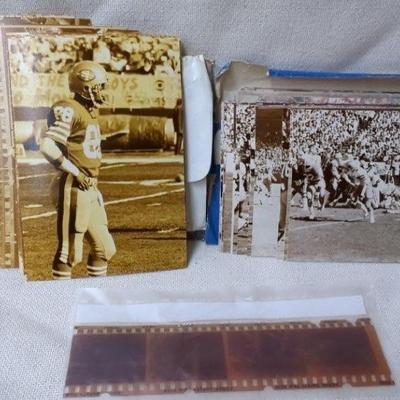 Personal Photographs: San Francisco 49'ers 3.5x5 
Bill Russell as CBS commentator