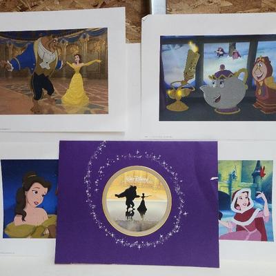 Disney Lithograph Beauty and the Beast #2