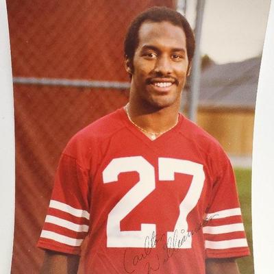 San Franscisco 49er's #27 Carlton Williams