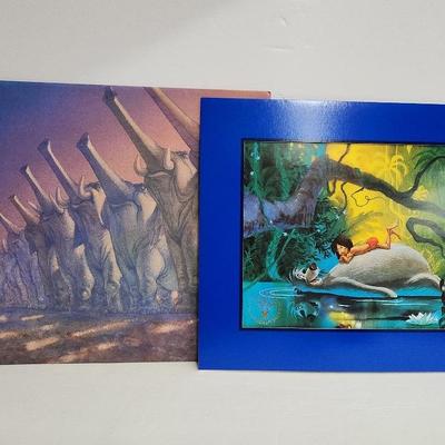Disney Lithograph "The Jungle Book"