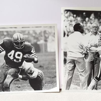 Ronie Lott #49 & Merton Hanks #36 San Francisco 49er's 