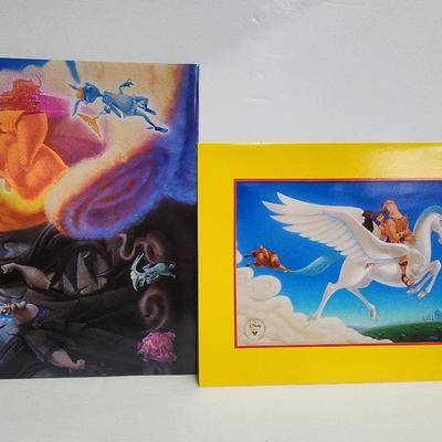 Disney Lithograph "Hercules"
