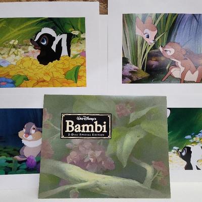 Disney Lithograph "Bambi"