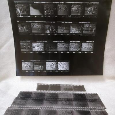 Black And White Photo Proofs And Negatives #4