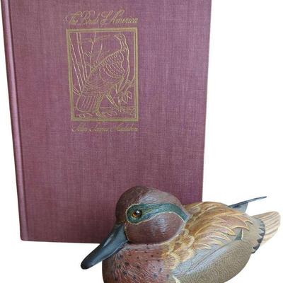 1942 Birds of America Book & Limited Edition: Hal Wheeler Green-Wing Teal Decoy