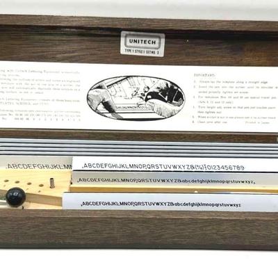Unitech Lettering Equipment Set