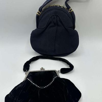 Elegant Vintage Black Clutch Handbags