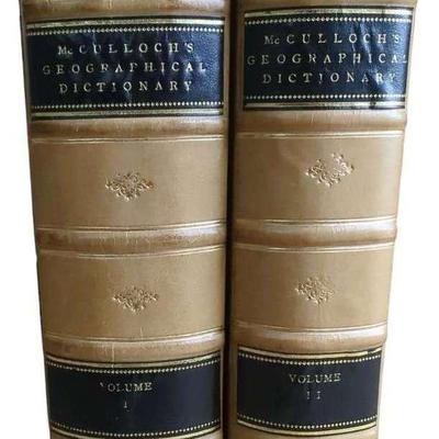 McCulloch's Geographical Dictionary, Volumes I and II.