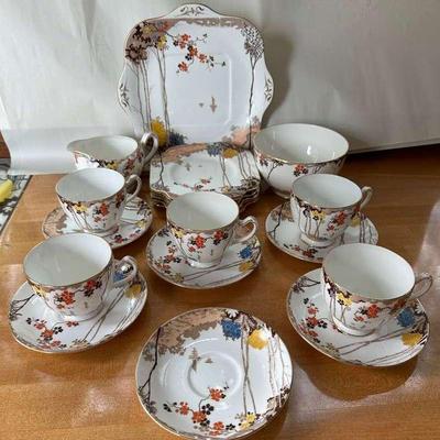 Vintage Grafton China by Broadhurst & Sons Ltd., Art Deco.