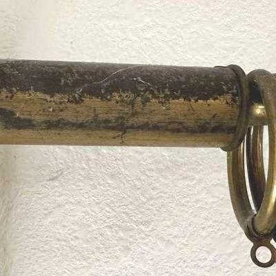 Historical English Inn Curtain Rods and Rings