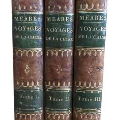 Meares. Voyages de la Chine. Tomes I, II, & III