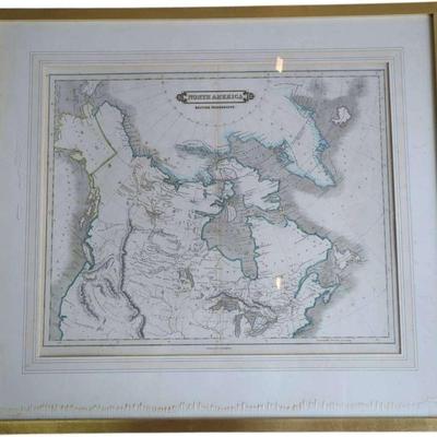 Map of British Possessions in North America